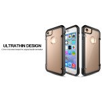 Wholesale iPhone 7 Clear Defense Hybrid Case (Green)